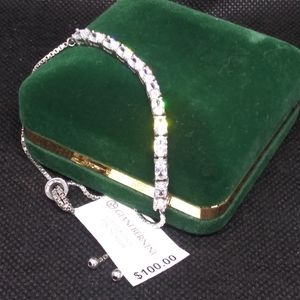 Giani Bernini .925 Silver & cubic zirconia bracelet  NWT